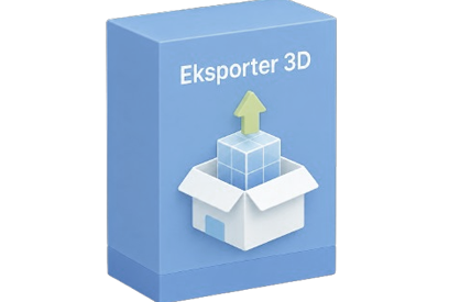 Eksporter 3D modeller